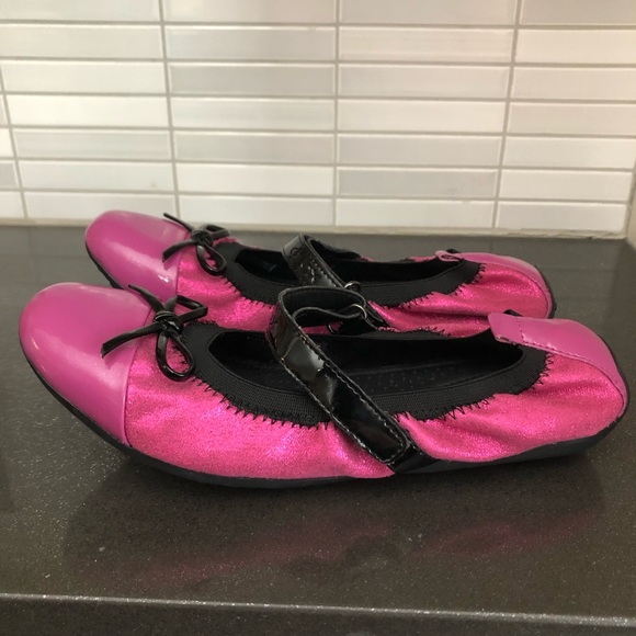 EUC Gorgeous Geox sparkly girls flats - Picture 3 of 8
